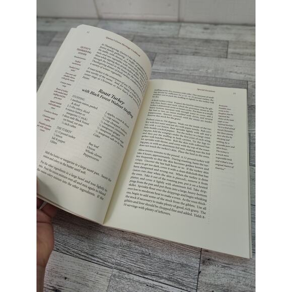 Quiveys Grove Heritage Cookbook Margaret Guthrie 1994 1st Edition 1st Print USED - Picture 2 of 16